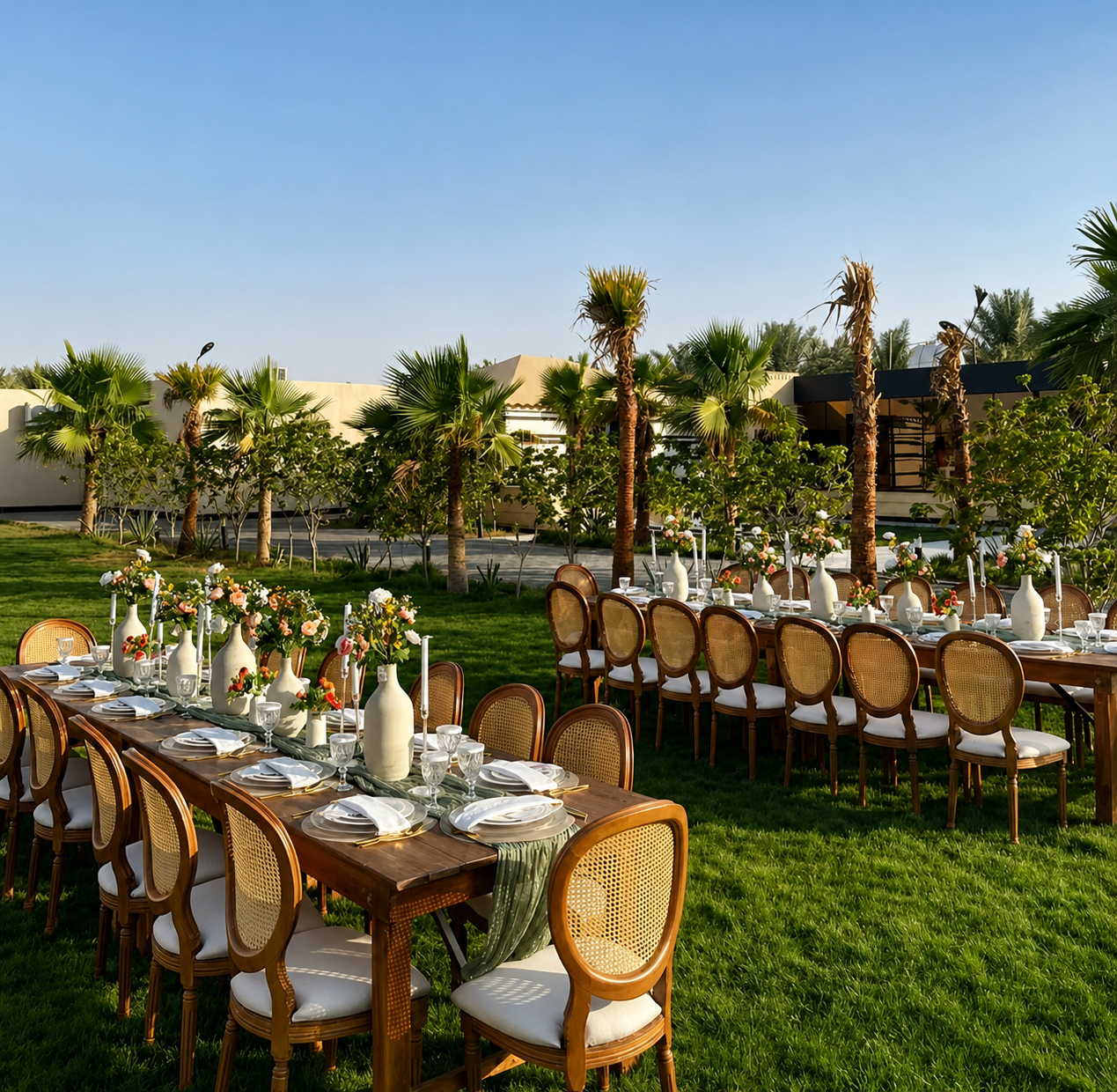 Luxury Saudi interior showcasing hospitality elements